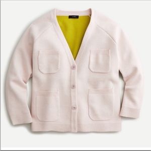 J. Crew Double Bond Sweater Jacket NWT